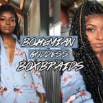 Large Bohemian Box Braids