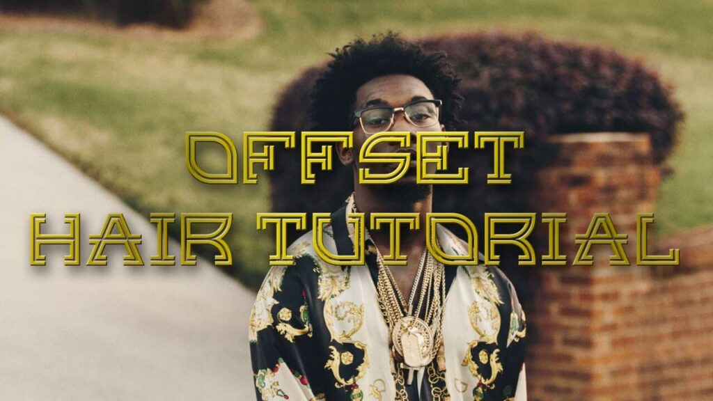 offset hairstyle tutorial