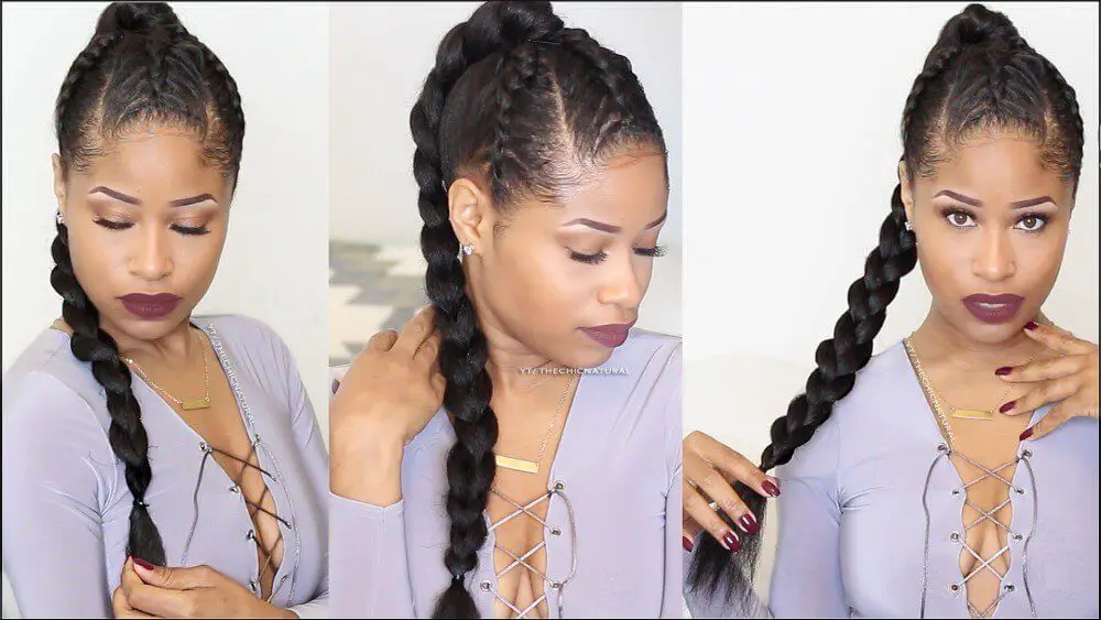 Black Hairstyles Ponytails Hump - Jamaican Hairstyles Blog