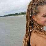 white girl jamaica braids