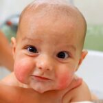 How to wash baby's hair without getting water in eyes