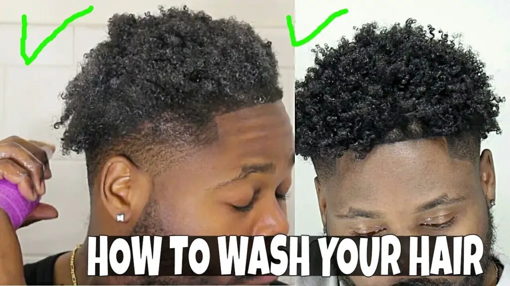 How often should black men wash their hair