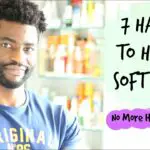 How to soften black male hair