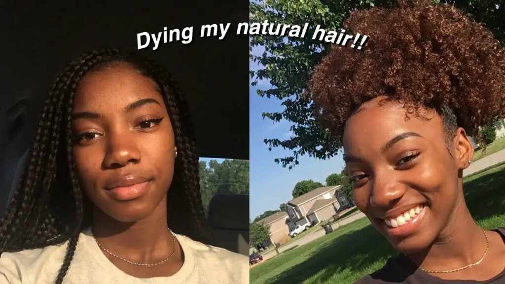 Can i dye my hair after taking out braids