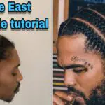 Dave East braids hairstyle