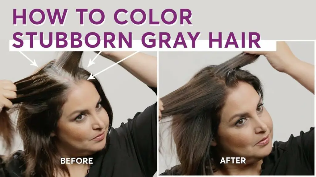 Hair dye that targets only grey hair