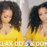 How often should you texlax your hair?