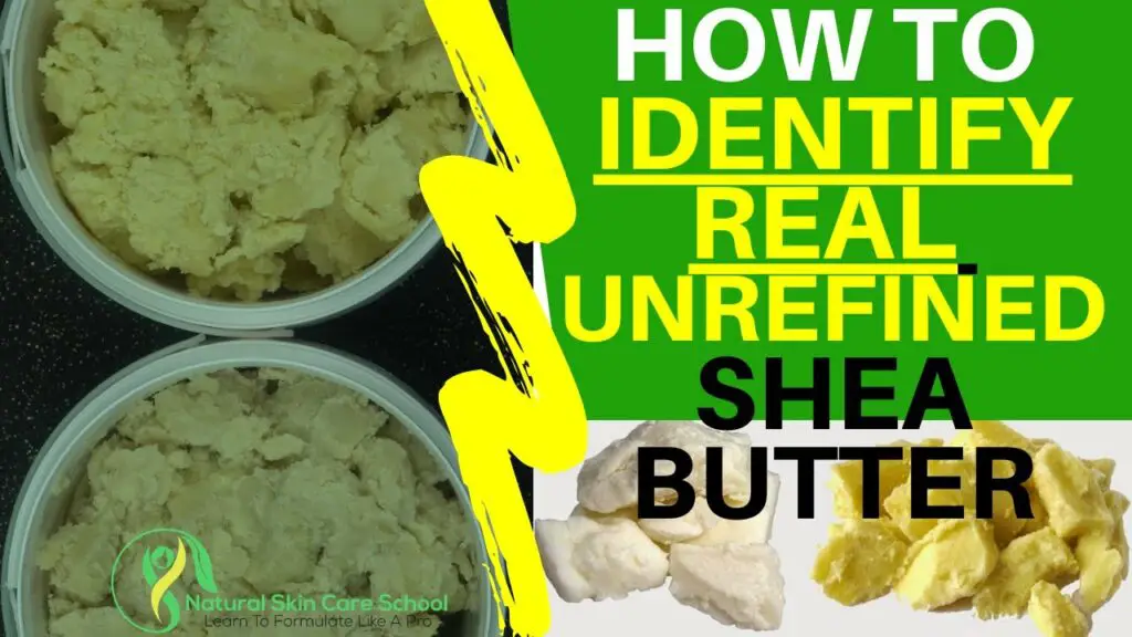 Refined vs Unrefined shea butter