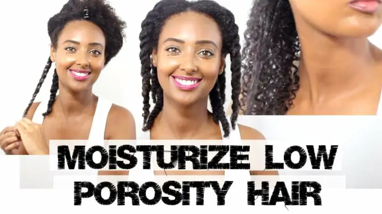 How to moisturize low porosity hair between washes