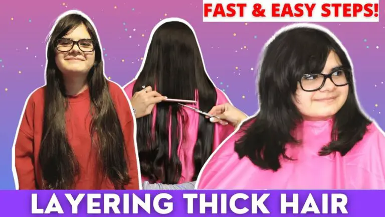 Low-Maintenance Layered Haircuts For Thick Hair