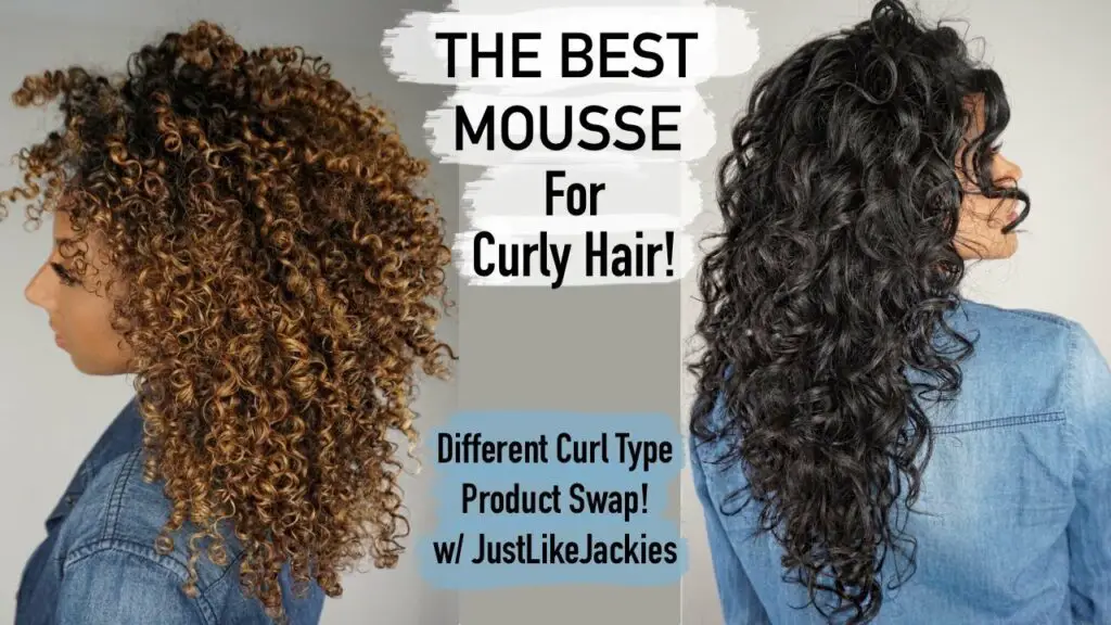 is mousse good for curly hair