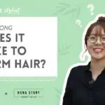 How long does it take to perm hair at a hair salon