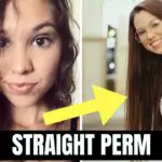 How to straighten permed hair permanently