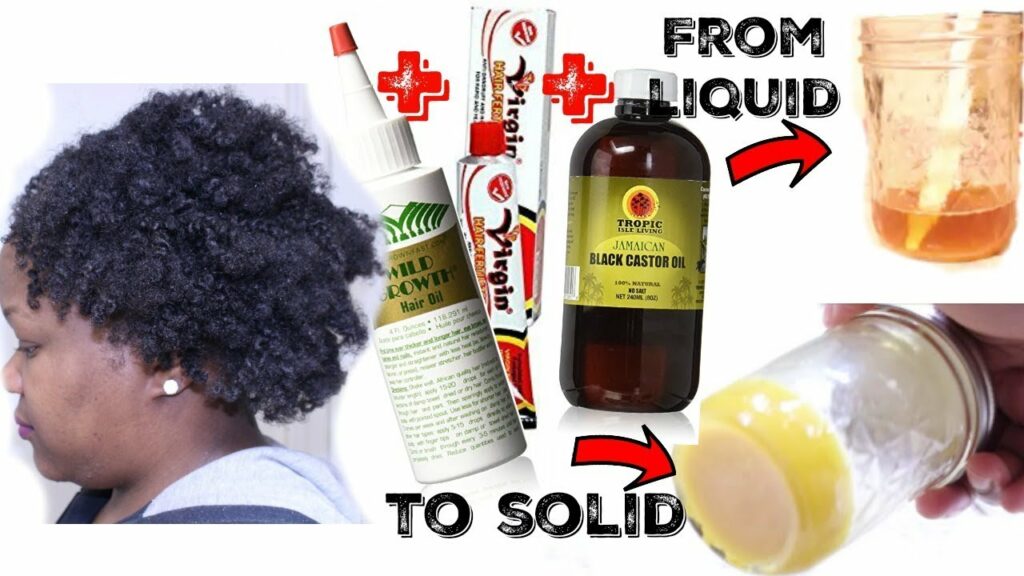 What can i mix Jamaican black castor oil with