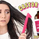 how long should i leave castor oil in my hair