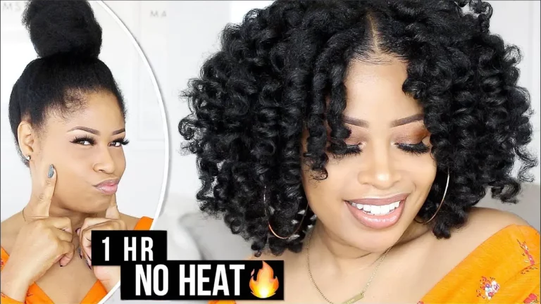 African American hair won't hold curl