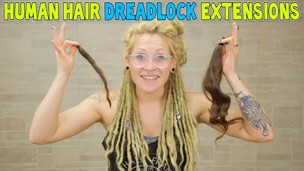 How to install dreadlock extensions on short hair