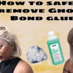 How to remove ghost bond glue