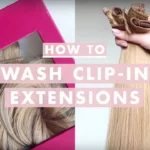 Can you shower with clip-in hair extensions