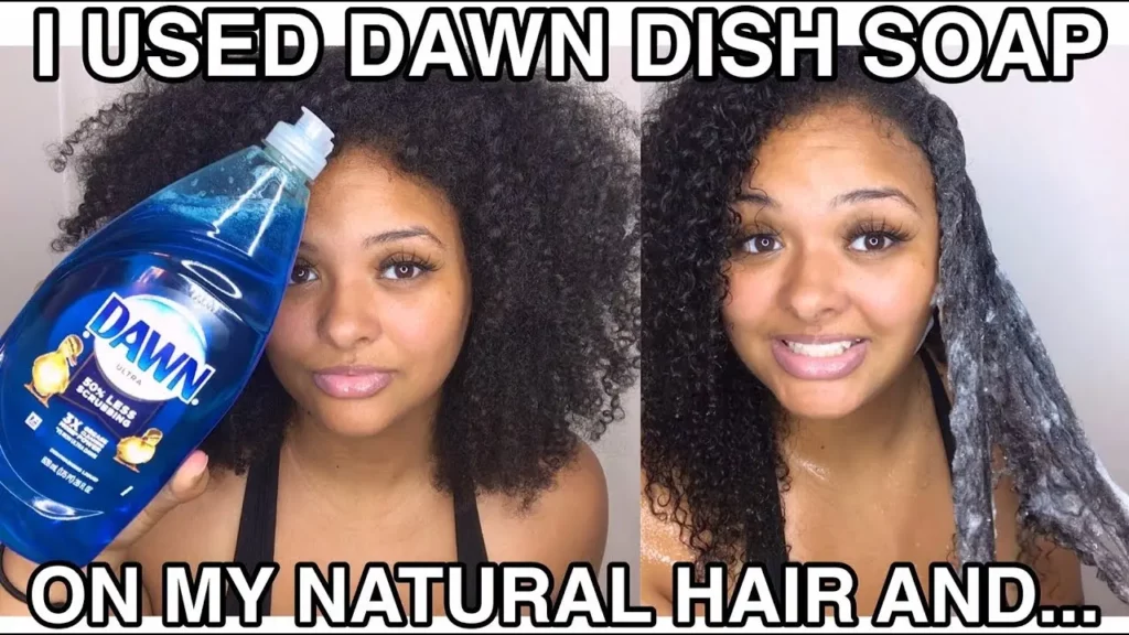 Is dawn dish soap good for your hair