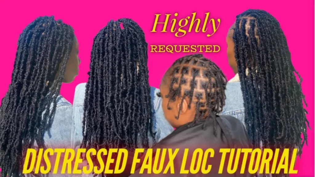 What hair to use for distressed locs