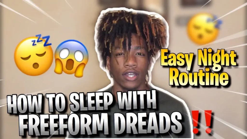 how to sleep with freeform dreads