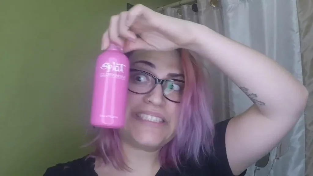 How to rinse out Splat hair dye
