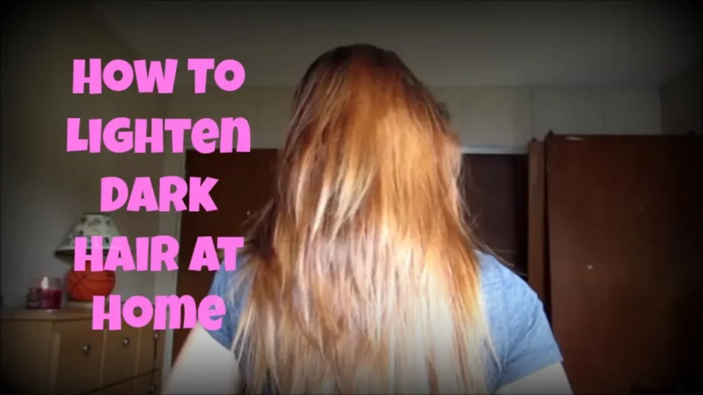 7 Stages of Lightening Dark Hair